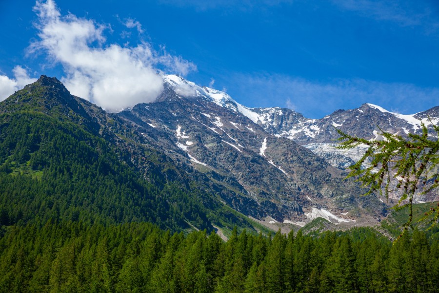 Quels sont les paysages que l'on peut admirer depuis le col du Simplon ?